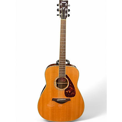 Used Yamaha FG730S Natural Acoustic Guitar