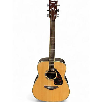 Used Yamaha FG730S Natural Acoustic Guitar