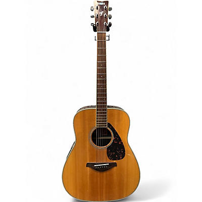 Used Yamaha FG730S Natural Acoustic Guitar