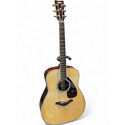 Used Yamaha FG730S Natural Acoustic Guitar