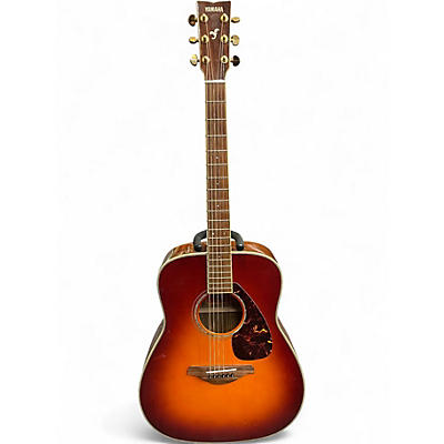 Used Yamaha FG735S sunburst Acoustic Guitar