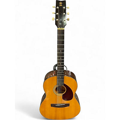 Used Yamaha FG75 NATURAL Acoustic Guitar