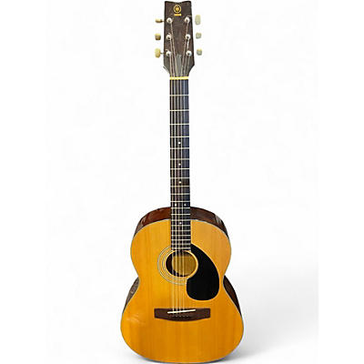 Used Yamaha FG75 Natural Acoustic Guitar