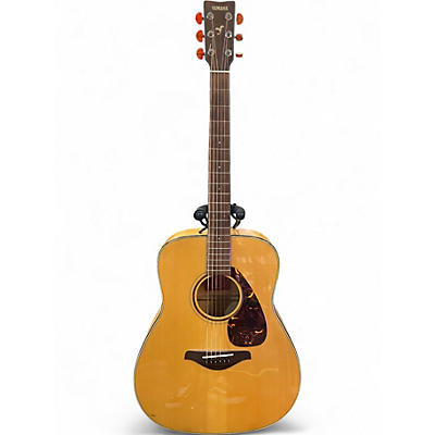 Used Yamaha FG750S Natural Acoustic Guitar
