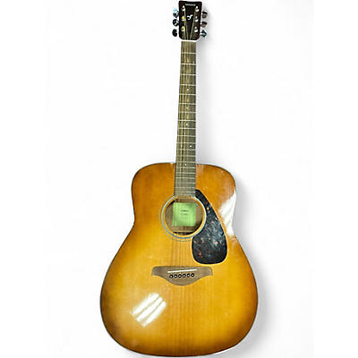 Used Yamaha FG800 2 Tone Sunburst Acoustic Guitar