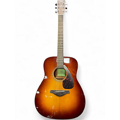 Used Yamaha FG800 Brown Sunburst Acoustic Guitar