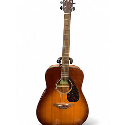 Used Yamaha FG800 Tobacco Burst Acoustic Guitar