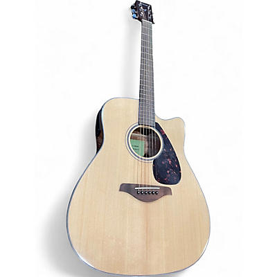 Used Yamaha FG800C Natural Acoustic Electric Guitar