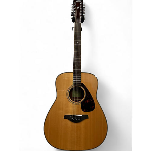 Yamaha Used Yamaha FG820-12 Natural 12 String Acoustic Guitar Natural