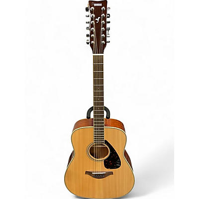 Yamaha Used Yamaha FG820-12 Natural 12 String Acoustic Guitar