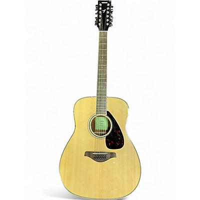 Used Yamaha FG820-12 Natural 12 String Acoustic Guitar