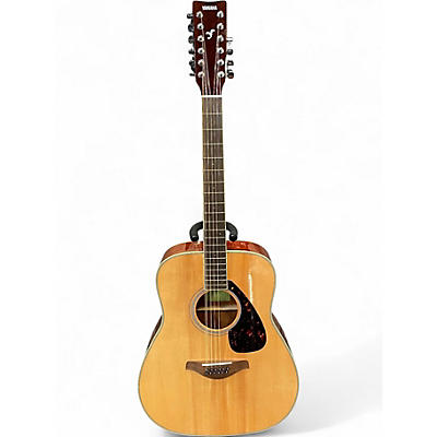 Used Yamaha FG820-12 Natural 12 String Acoustic Guitar