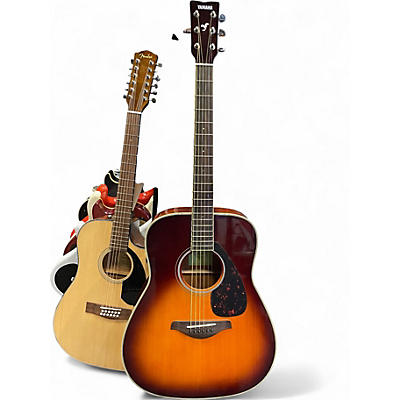 Used Yamaha FG820 2 Tone Sunburst Acoustic Guitar