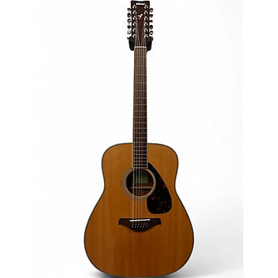 Used Yamaha FG82012 Natural 12 String Acoustic Guitar