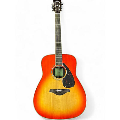 Yamaha Used Yamaha FG830 3 Color Sunburst Acoustic Guitar