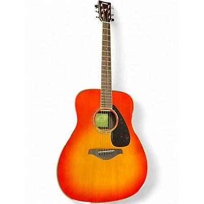 Used Yamaha FG830 Autum burst Acoustic Guitar