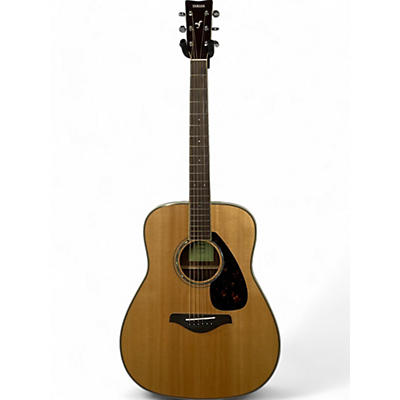 Yamaha Used Yamaha FG830 Natural Acoustic Guitar