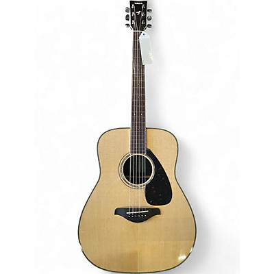 Used Yamaha FG830 Natural Acoustic Guitar