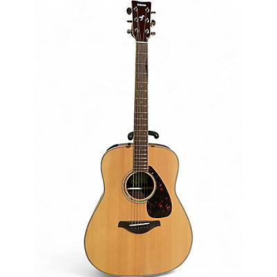 Used Yamaha FG830 Natural Acoustic Guitar