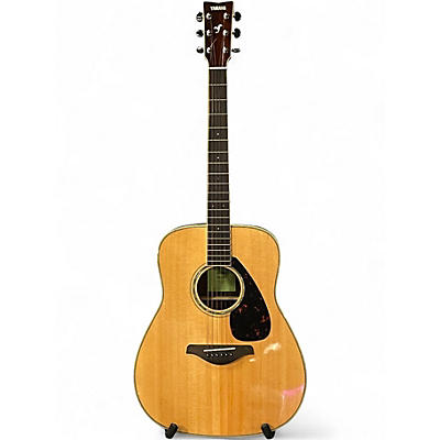 Used Yamaha FG830 Natural Acoustic Guitar