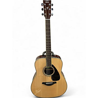 Used Yamaha FG830 Natural Acoustic Guitar