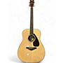 Used Yamaha FG830 Natural Acoustic Guitar Natural