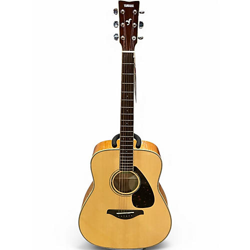 Used Yamaha FG840 Natural Acoustic Electric Guitar Natural