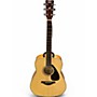 Used Yamaha FG840 Natural Acoustic Electric Guitar Natural