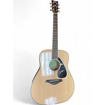 Used Yamaha FG840 Natural Acoustic Electric Guitar