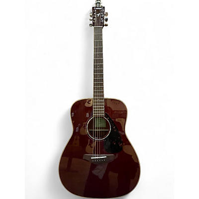 Used Yamaha FG850 Mahogany Acoustic Guitar