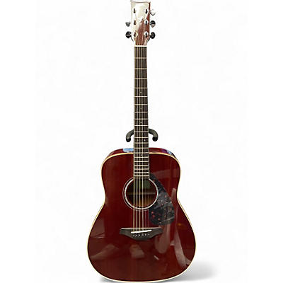 Used Yamaha FG850 RED Acoustic Guitar