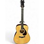 Used Yamaha FG9 M Natural Acoustic Guitar Natural