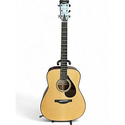 Used Yamaha FG9 MX Natural Acoustic Electric Guitar