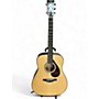 Used Yamaha FG9 MX Natural Acoustic Electric Guitar Natural