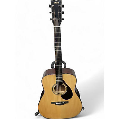 Yamaha Used Yamaha FG9M Natural Acoustic Electric Guitar