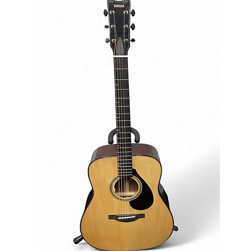 Yamaha Used Yamaha FG9M Natural Acoustic Electric Guitar Natural