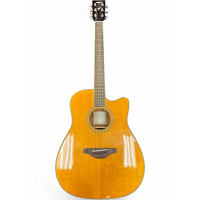 Used Yamaha FGC-TA Acoustic Natural Acoustic Electric Guitar