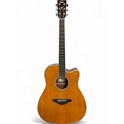 Used Yamaha FGC-TA NATURAL Acoustic Electric Guitar
