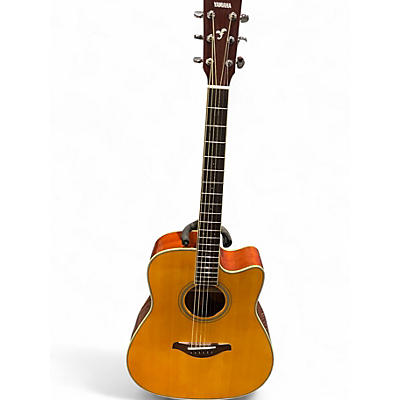 Used Yamaha FGC-TA Natural Acoustic Electric Guitar