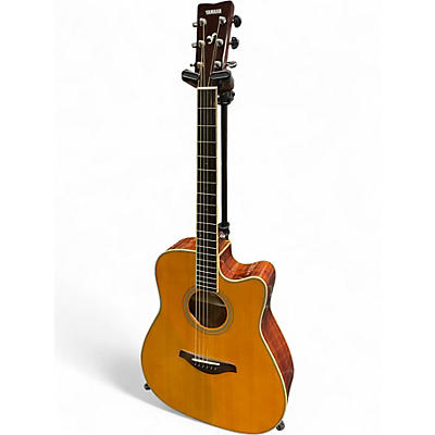 Used Yamaha FGC-TA Natural Acoustic Electric Guitar