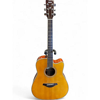 Used Yamaha FGC-TA Natural Acoustic Electric Guitar