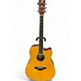 Used Yamaha FGC-TA TRANSACOUSTIC Natural Acoustic Electric Guitar Natural