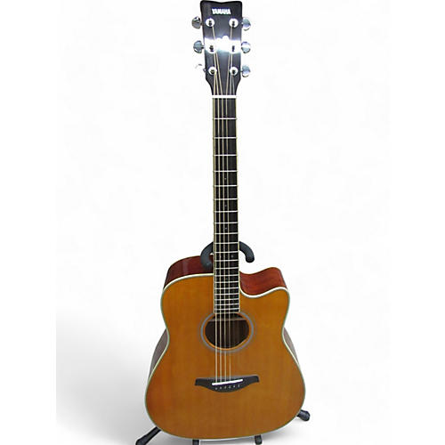 Yamaha Used Yamaha FGCTA Natural Acoustic Electric Guitar Natural