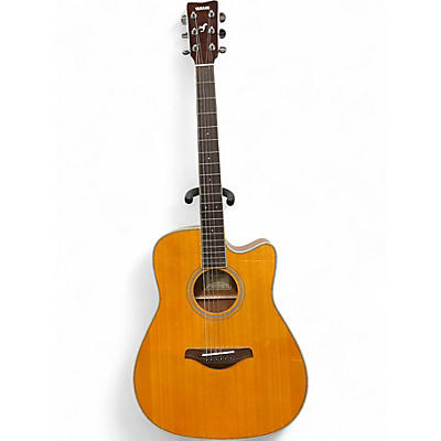 Used Yamaha FGCTA TRANS ACOUSTIC Vintage Natural Acoustic Electric Guitar