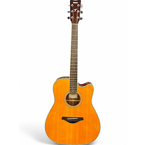Used Yamaha FGCTA Trans Acoustic Natural Acoustic Electric Guitar Natural