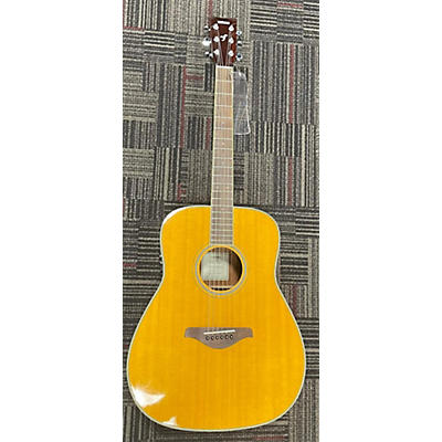 Yamaha Used Yamaha FGTA Brown Acoustic Guitar