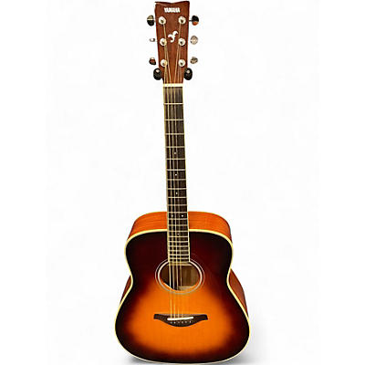 Used Yamaha FGTA Brown Sunburst Acoustic Electric Guitar