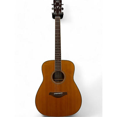 Yamaha Used Yamaha FGTA Natural Acoustic Electric Guitar