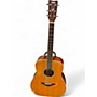 Used Yamaha FGTA Natural Acoustic Electric Guitar Natural