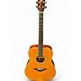 Used Yamaha FGTA Natural Acoustic Electric Guitar Natural